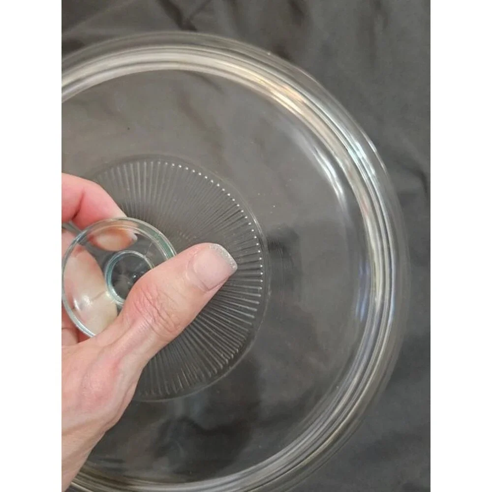 Vintage Pyrex Replacement Lid Pyrex G1C Aqua tint 8.75
